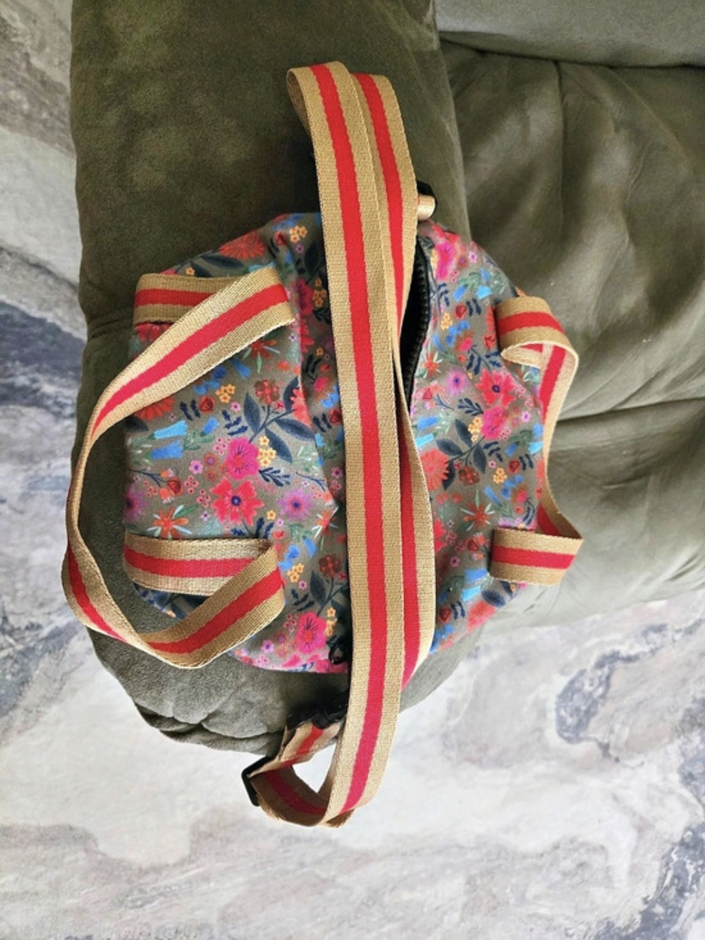 Floral Backpack in Multicolor